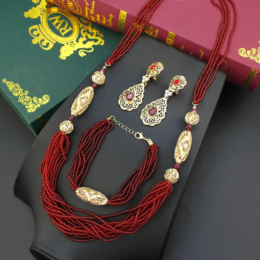 Luxury Moroccan Bride Jewelry Set