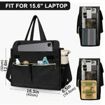 Oxford Cloth Insulated Laptop Lunch Bag