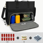 Oxford Cloth Insulated Laptop Lunch Bag