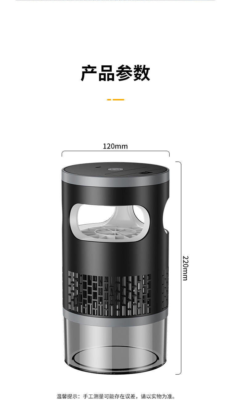 Automatic Purple Light Mosquito Killer Trap with Built-in Battery