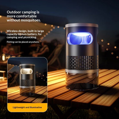 Automatic Purple Light Mosquito Killer Trap with Built-in Battery