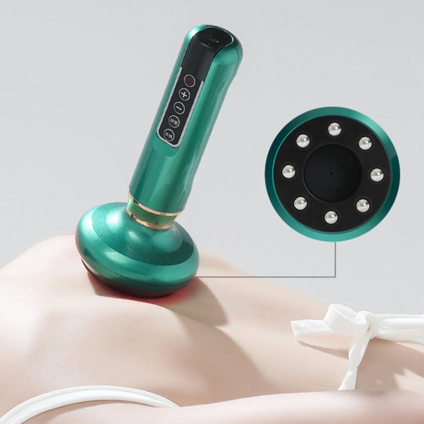 Tricolor Electric GuaSha Massager