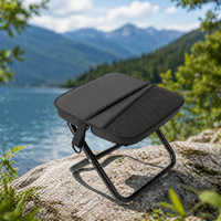 Portable Foldable Backpack Stool – Lightweight Camping & Hiking Seat