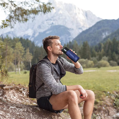 2-in-1 Spray & Drink Insulated Water Bottle 570ml | Cooling Mist Sports Bottle