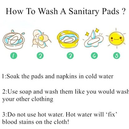 Eco Reusable Period Pads