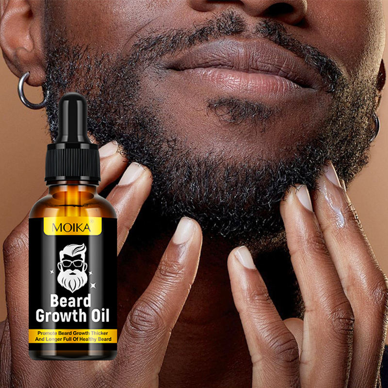 Men's Beard Growth Oil Natural Organic Hair Regrowth Essential Nourishing Oil