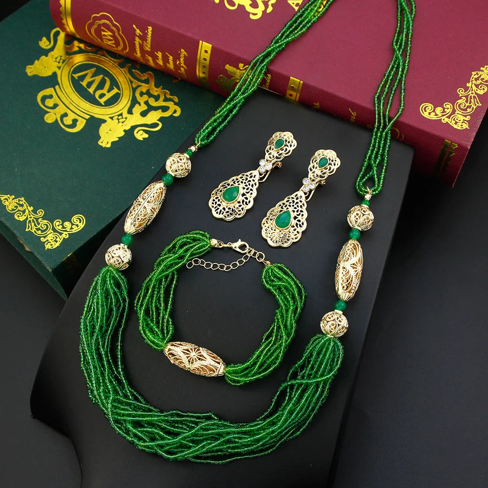 Luxury Moroccan Bride Jewelry Set