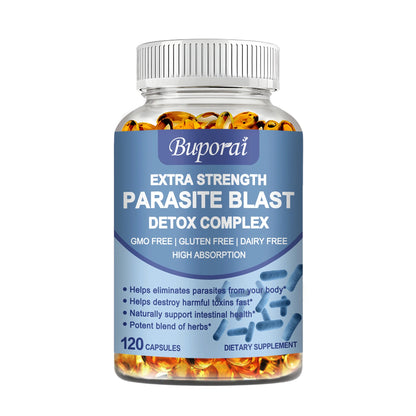 Parasite Blast Detox Complex 120 Capsules | Digestive Cleanse Support