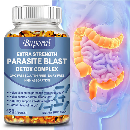 Parasite Blast Detox Complex 120 Capsules | Digestive Cleanse Support