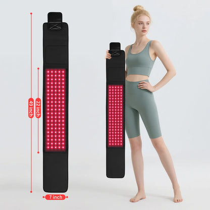 Infrared Red Light Therapy Belt – Body Wrap for Waist & Back Pain Relief