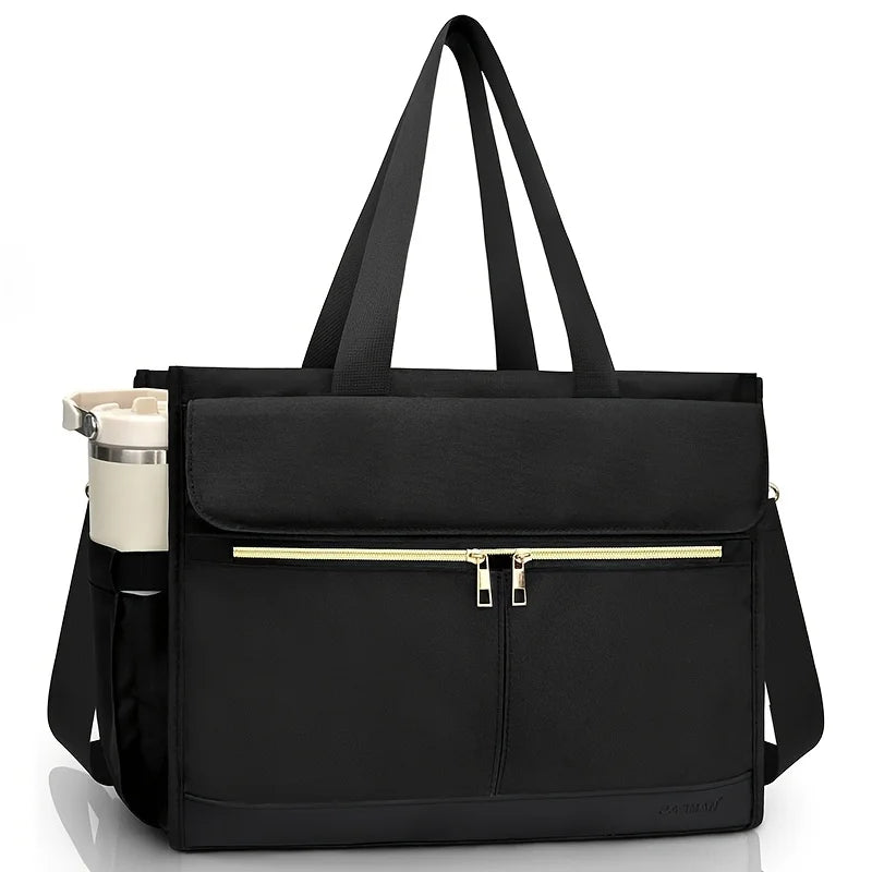 The perfect Insulated Lunch Bag with 15.6" Laptop & 40oz Bottle / lunch Pocket.