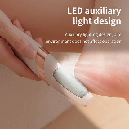HOMEFISH Electric Foot Callus Remover – Rechargeable Pedicure Grinder