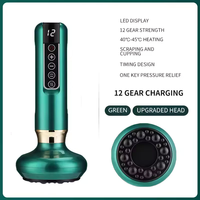 Tricolor Electric GuaSha Massager